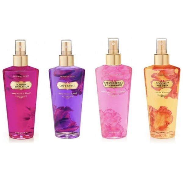 Victorias Secret Body Mists Bundle 4 x 250 ml