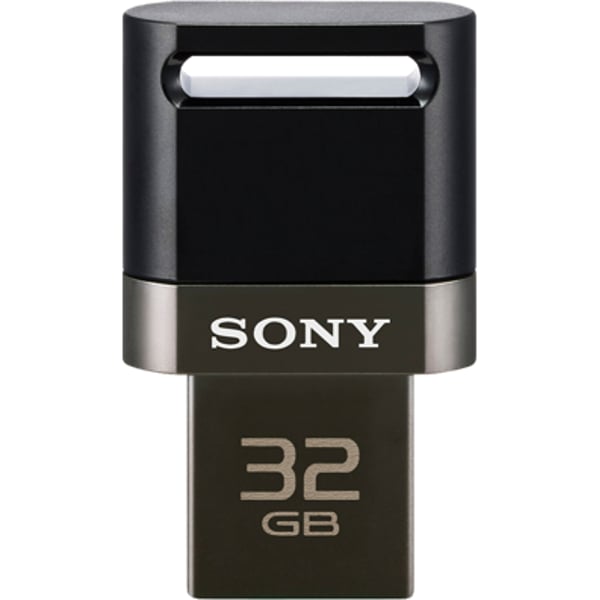Sony USM32SA3 USB On The Go Flash Drive 32GB Black Sony USM32SA3 USB On The Go Flash Drive 32GB Black