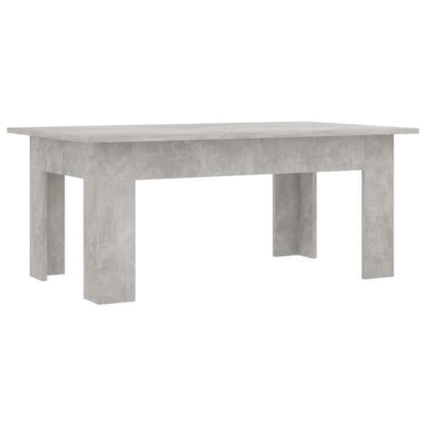 vidaXL Coffee Table Concrete Grey 100x60x42 cm Engineered Wood vidaXL Coffee Table Concrete Grey 100x60x42 cm Engineered Wood