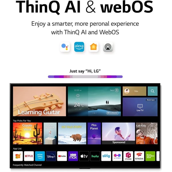 LG NanoCell TV 75 inch NANO79 Series, Cinema Screen Design 4K Active HDR webOS22 with ThinQ AI 75NANO796QA LG NanoCell TV 75 inch NANO79 Series, Cinema Screen Design 4K Active HDR webOS22 with ThinQ AI 75NANO796QA