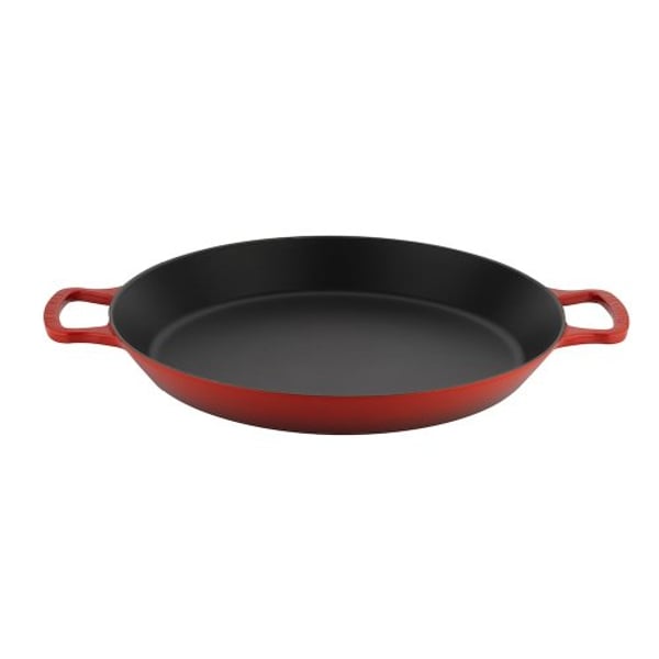 Le Creuset Enameled Cast Iron Paella Pan, 3.25 Qt., Cerise Le Creuset Enameled Cast Iron Paella Pan, 3.25 Qt., Cerise