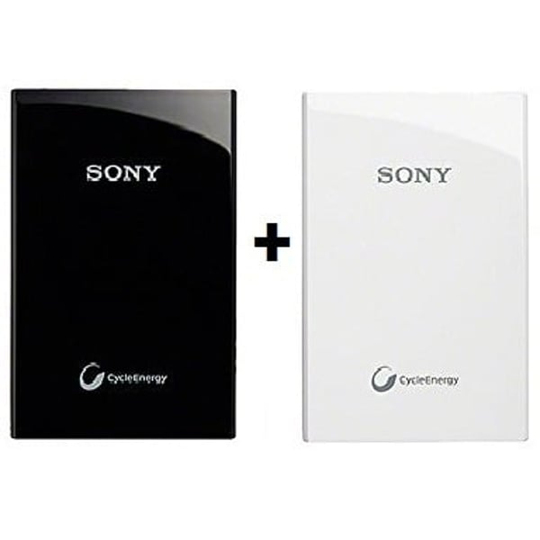 Sony CPV9 Power Bank 8700mAh Black + CPV9 Power Bank 8700mAh White