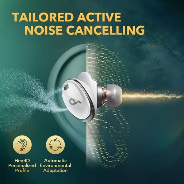 Anker A3952 Liberty 3Pro True Wireless In Ear Earbuds White Anker A3952 Liberty 3Pro True Wireless In Ear Earbuds White
