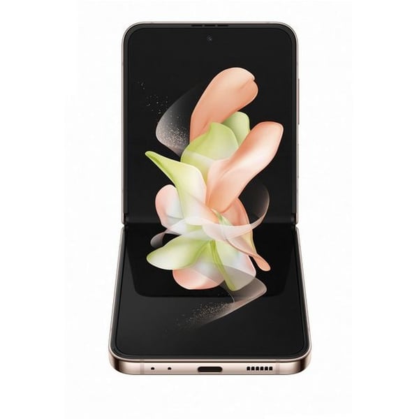Samsung Galaxy Z Flip 4 256GB Pink Gold 5G Single Sim Smartphone - Middle East Version