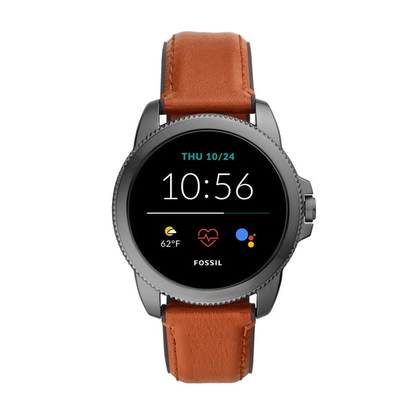 FOSSIL Gen 5E 44mm Stainless Steel Touchscreen Smartwatch with Speaker, Heart Rate, Contactless Payments and Smartphone Notifications