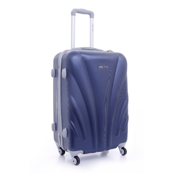 Para John ABS Luggage Travel Trolley With 4 Wheels 3pcs Set Dark Blue Para John ABS Luggage Travel Trolley With 4 Wheels 3pcs Set Dark Blue