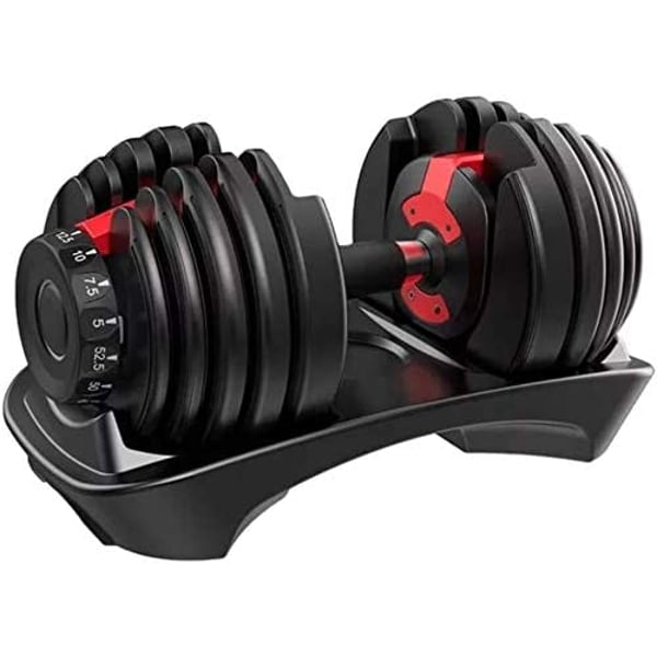 Ultimax High-quality Smart 24kg Adjustable Dumbbell, With Fast Automatic 15 Different Weights Adjustment And Weighing Board, For Physical Exercise, Home Training, Arm Muscle Fitness, Strength Training
