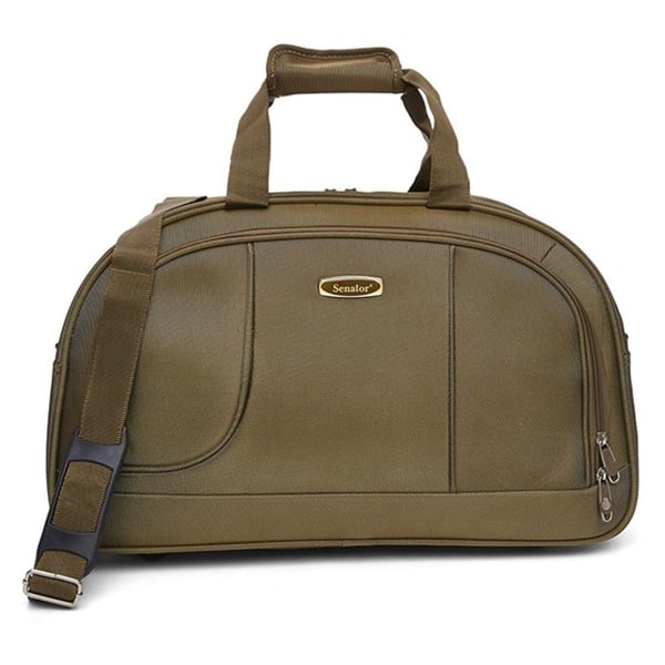 Senator 7085D24BEG Delux Duffel Bag Beige 24inch Senator 7085D24BEG Delux Duffel Bag Beige 24inch