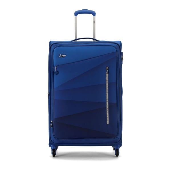 Skybags Reverb Blue Soft Rolling Luggage 59cm Small