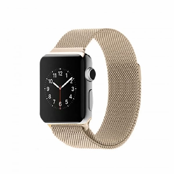 Apple Watch Series 6/SE/5/4/3/2/1 Milanese Replacement Band 42/44mm - Gold Apple Watch Series 6/SE/5/4/3/2/1 Milanese Replacement Band 42/44mm - Gold