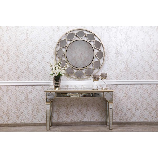 Pan Emirates Dubai Collection Console Table With Mirror