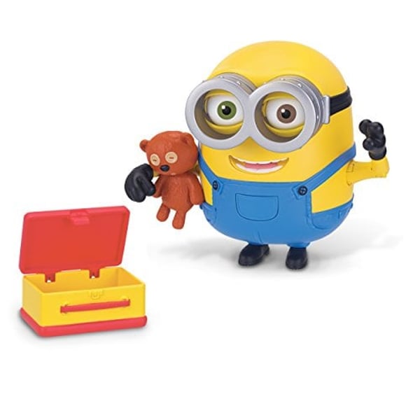 minion with the teddy bear