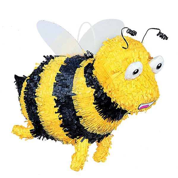 Unique- Bumblebee Pinata 9.5hx15 Unique- Bumblebee Pinata 9.5hx15