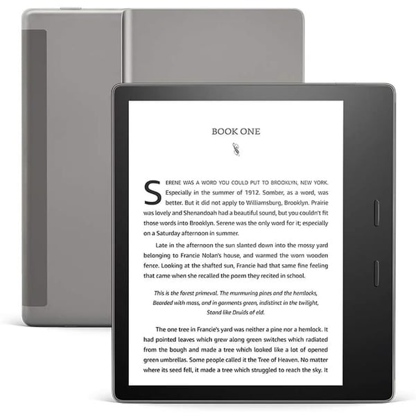 Amazon Kindle Oasis 8GB: Amazon Kindle Oasis lần này mang đến cho bạn 8GB bộ nhớ trong lớn để lưu trữ tất cả các cuốn sách yêu thích của bạn. Thiết bị mỏng nhẹ và chống nước mang đến cảm giác tiện lợi và bảo vệ tốt cho Kindle Oasis. Hãy tận hưởng trải nghiệm đọc sách chất lượng với Amazon Kindle Oasis 8GB.