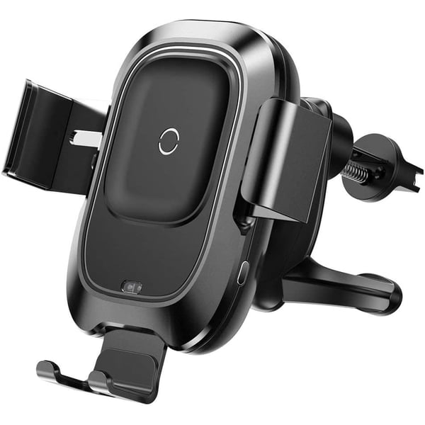 Baseus Car Wireless Charger Mount Air Vent Holder Stand Smart Vehicle Bracket Automatic Clamping