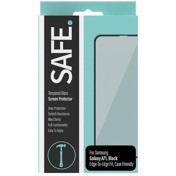 Safe SAFE95009 Screen Protector Edge-To-Edge Black For Galaxy A51
