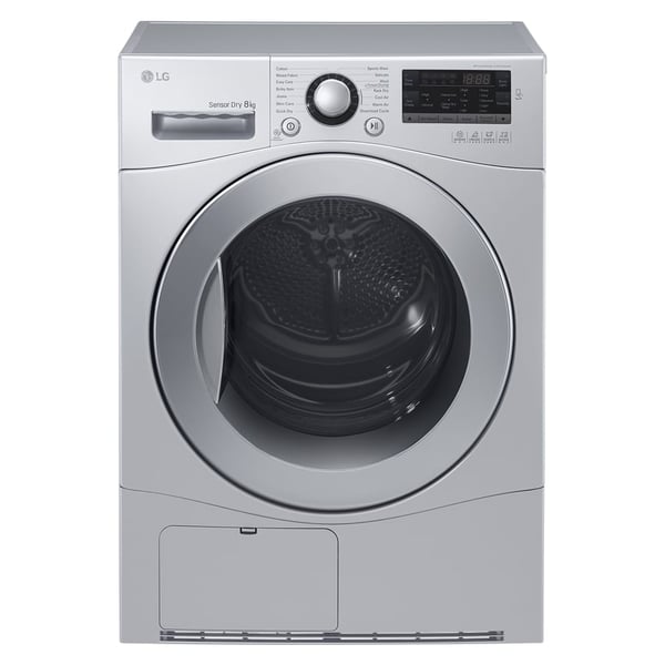 LG Condensation Dryer 8kg RC8066CF, Sensor Dry, Inverter Technology, Smart Diagnosis LG Condensation Dryer 8kg RC8066CF, Sensor Dry, Inverter Technology, Smart Diagnosis