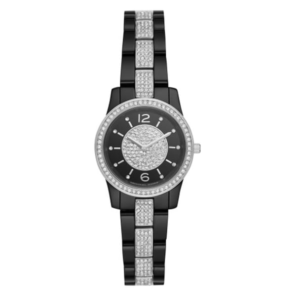 Petite runway top pavé ceramic watch