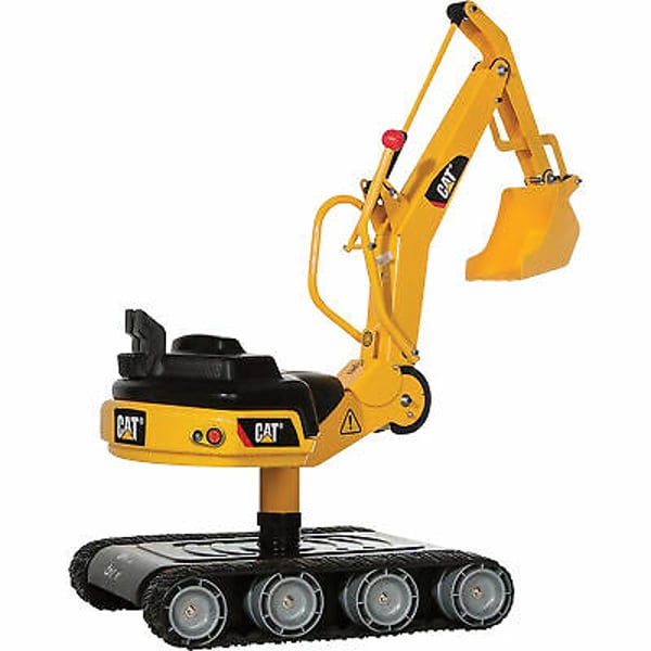 Rolly Ride-On CAT 360-Deg Moving Digger XL