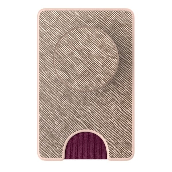 Popsockets Pop Wallet Saffiano Rose Gold