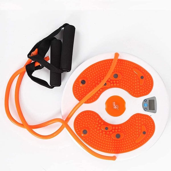 ULTIMAX Digital Waist Twister Plate Twist Waist Plate Disc Twister Plate Disk Aerobic Exercise Equipment for Waist & Hips Twist Exercise Board, Calorie Count Fitness Equipment-Assorted Color