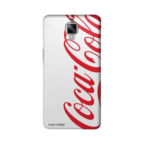 Coke White Red - Sleek Case for OnePlus 3T