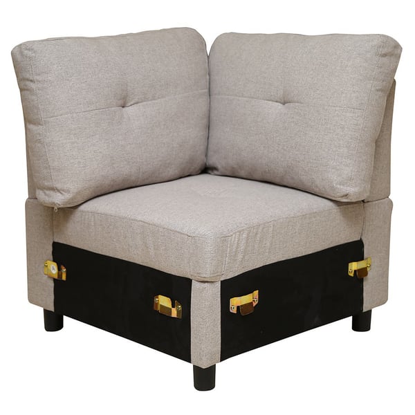 Pan Emirates Hatyard Corner Single Seater Sofa Charcoal Pan Emirates Hatyard Corner Single Seater Sofa Charcoal