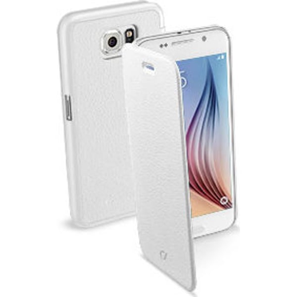 Cellular Line BOOKESSENGALS6W Book Essential Case White For Galaxy S6