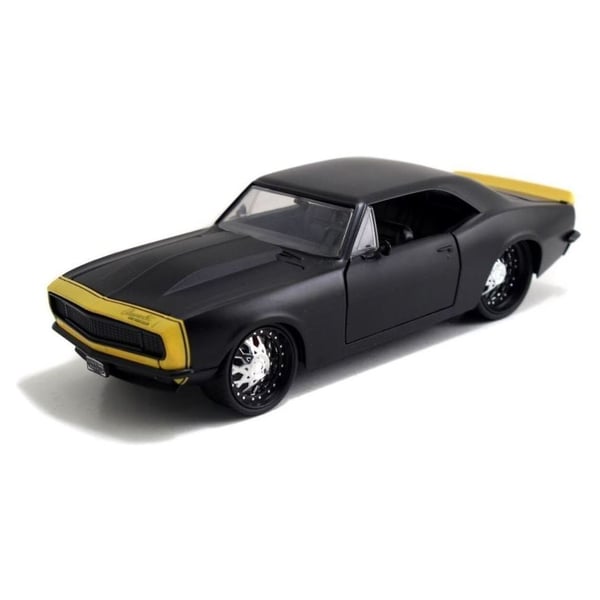 Jada 97170 Chevrolet Camaro Matt Black/Yellow Toy Car