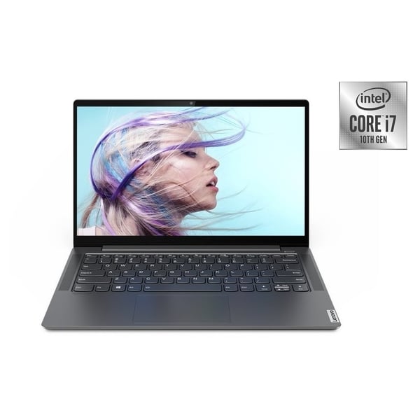 Lenovo Yoga S740-14IIL Laptop - Core i7 1.3GHz 16GB 1TB 2GB Win10 14inch FHD Iron Grey English/Arabic Keyboard
