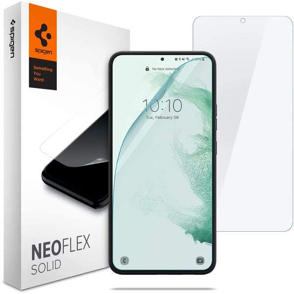 Spigen Neo Flex Solid Designed For Samsung Galaxy S22 Plus Screen Protector (2022) [2 Pack] - Case Friendly Flexible Film