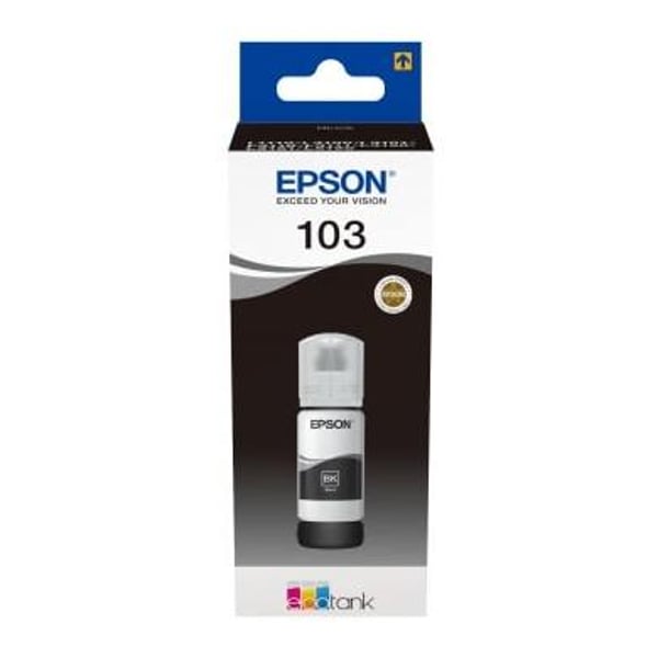 Epson 103 EcoTank Black ink bottle 65ml C13T00S14A