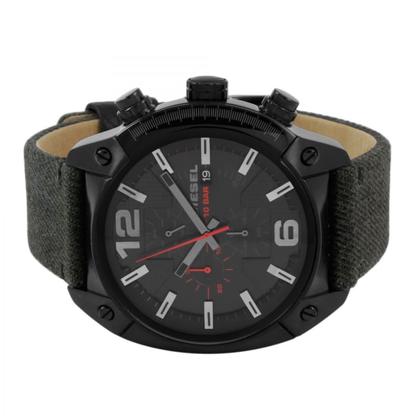 Diesel DZ4373 Overflow Black Dial Chronograph Mens Watch Diesel DZ4373 Overflow Black Dial Chronograph Mens Watch