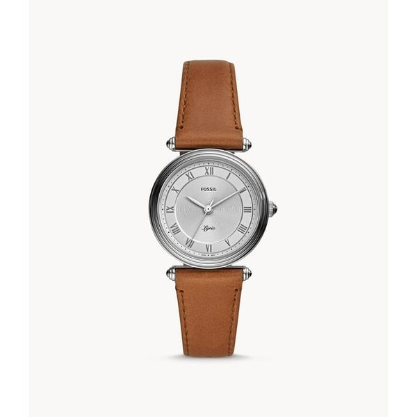 Fossil Lyric Three-Hand Brown Leather Watch ES4706 Fossil Lyric Three-Hand Brown Leather Watch ES4706