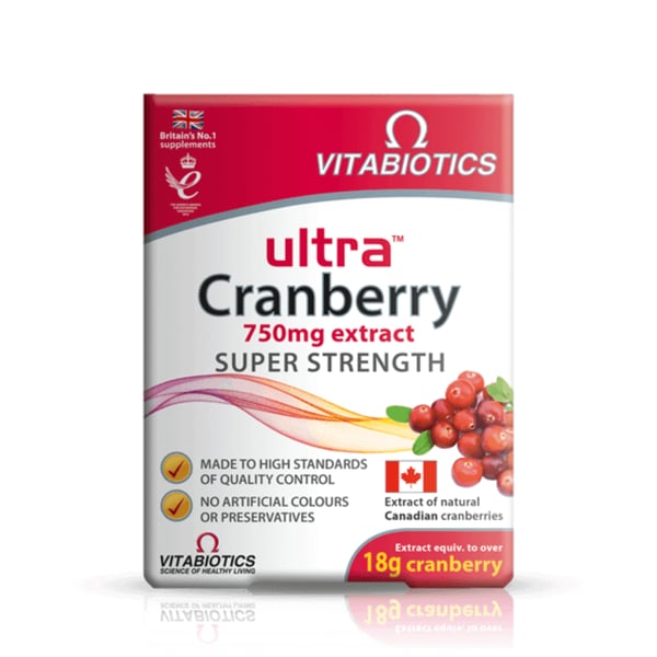 Buy Vitabiotics Ultra Cranberry 30 Tablet Online In UAE | Sharaf DG