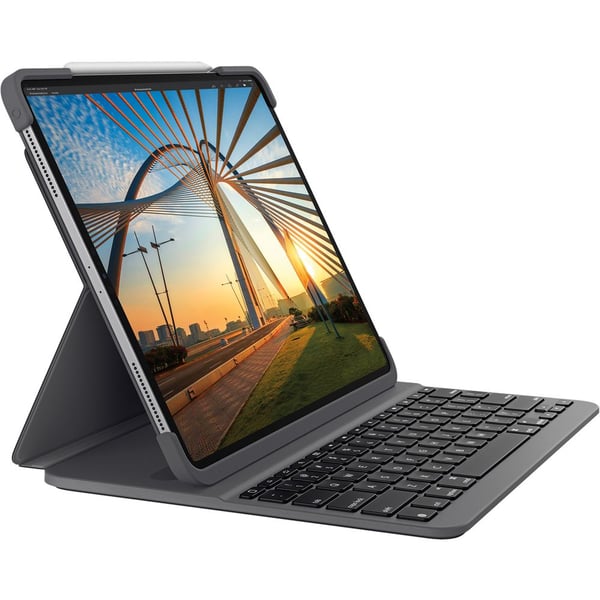 Logitech Slim Folio Pro Keyboard Case Balck for iPad Pro 11 Logitech Slim Folio Pro Keyboard Case Balck for iPad Pro 11