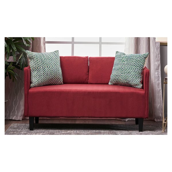Red loveseat outlet