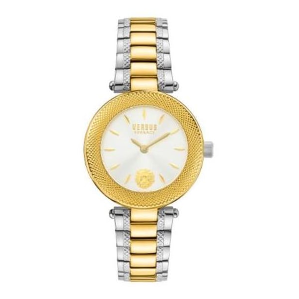 Versace Versus Brik lane Two Tone Stainless Steel Analog Women Watch VSP711218