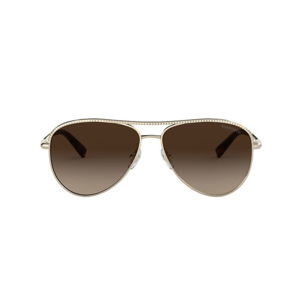 Tiffany Pale Gold Metal Women TF-3062-60213B-57 Sunglasses Tiffany Pale Gold Metal Women TF-3062-60213B-57 Sunglasses
