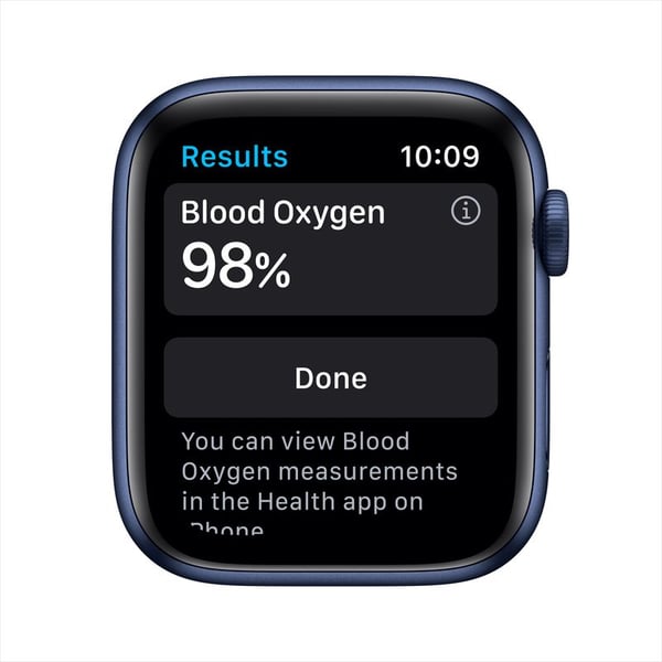 Apple Watch Series 6 GPS 40mm Blue Aluminum Case with Deep Navy Sport Band Apple Watch Series 6 GPS 40mm Blue Aluminum Case with Deep Navy Sport Band
