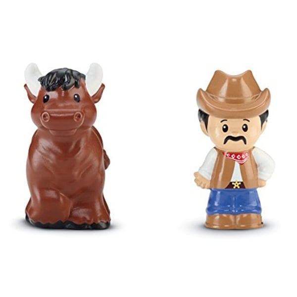 Fisher-Price Little People Cowboy & Bull