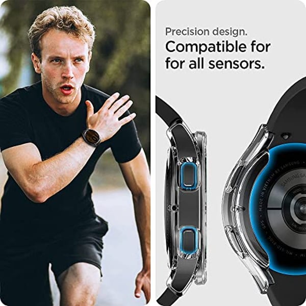 Spigen Ultra Hybrid Screen Protector Designed For Samsung Galaxy Watch 5 Case 44mm - Crystal Clear Spigen Ultra Hybrid Screen Protector Designed For Samsung Galaxy Watch 5 Case 44mm - Crystal Clear