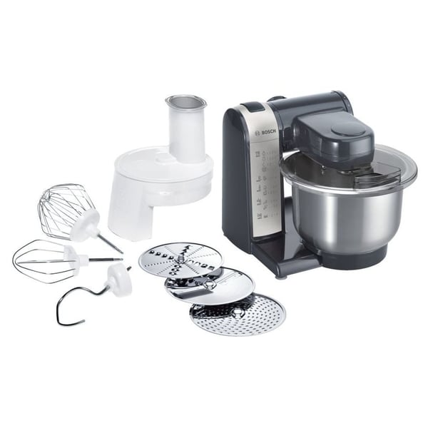 Bosch Kitchen Machine 600 Watts Stainless Steel MUM48A1