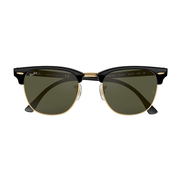 RayBan RB3016-W0365-49 Black/Gold Acetate Unisex Sunglasses RayBan RB3016-W0365-49 Black/Gold Acetate Unisex Sunglasses