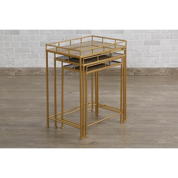 Buy Pan Emirates Hollis Nesting Table (3 Pc Set) Online in UAE Sharaf DG