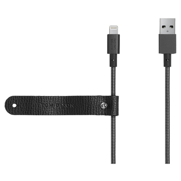 Native Union Belt Lightning Cable 1.2m Cosmos Black Native Union Belt Lightning Cable 1.2m Cosmos Black