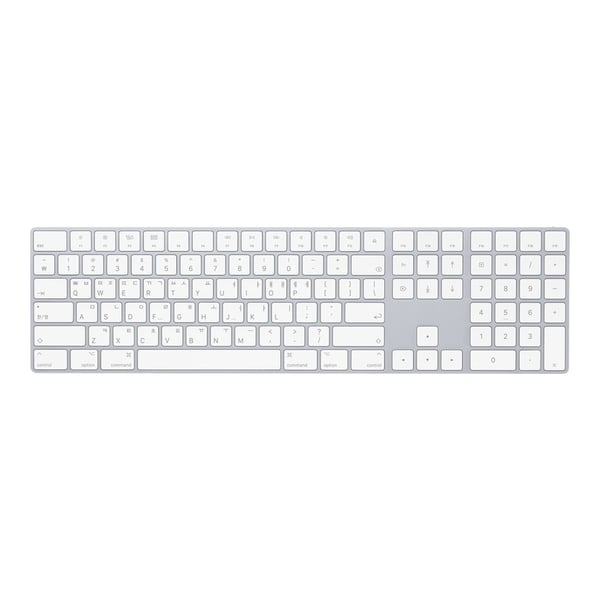 Apple Magic Keyboard With Numeric Keypad (Korean) - Silver Apple Magic Keyboard With Numeric Keypad (Korean) - Silver