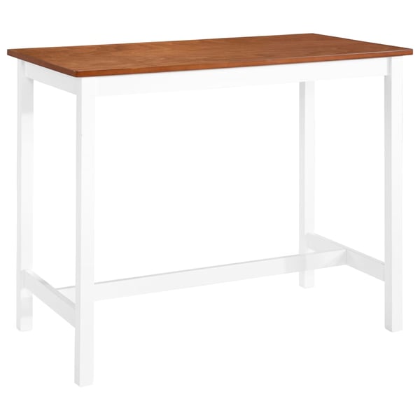 vidaXL Bar Table Solid Wood 108x60x91 cm vidaXL Bar Table Solid Wood 108x60x91 cm