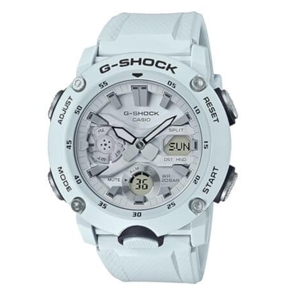 Casio G-Shock White Resin Men Watch GA-2000S-7A Casio G-Shock White Resin Men Watch GA-2000S-7A
