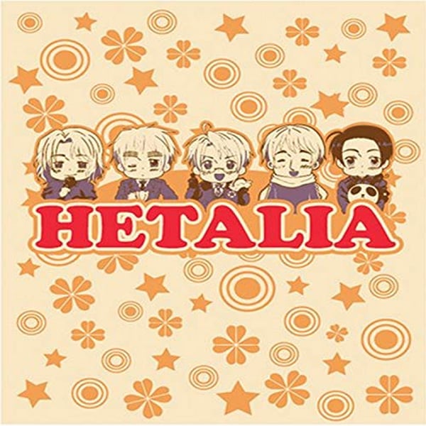 Great Eastern Entertainment Hetalia - America, France, Russia And China Throw Blanket